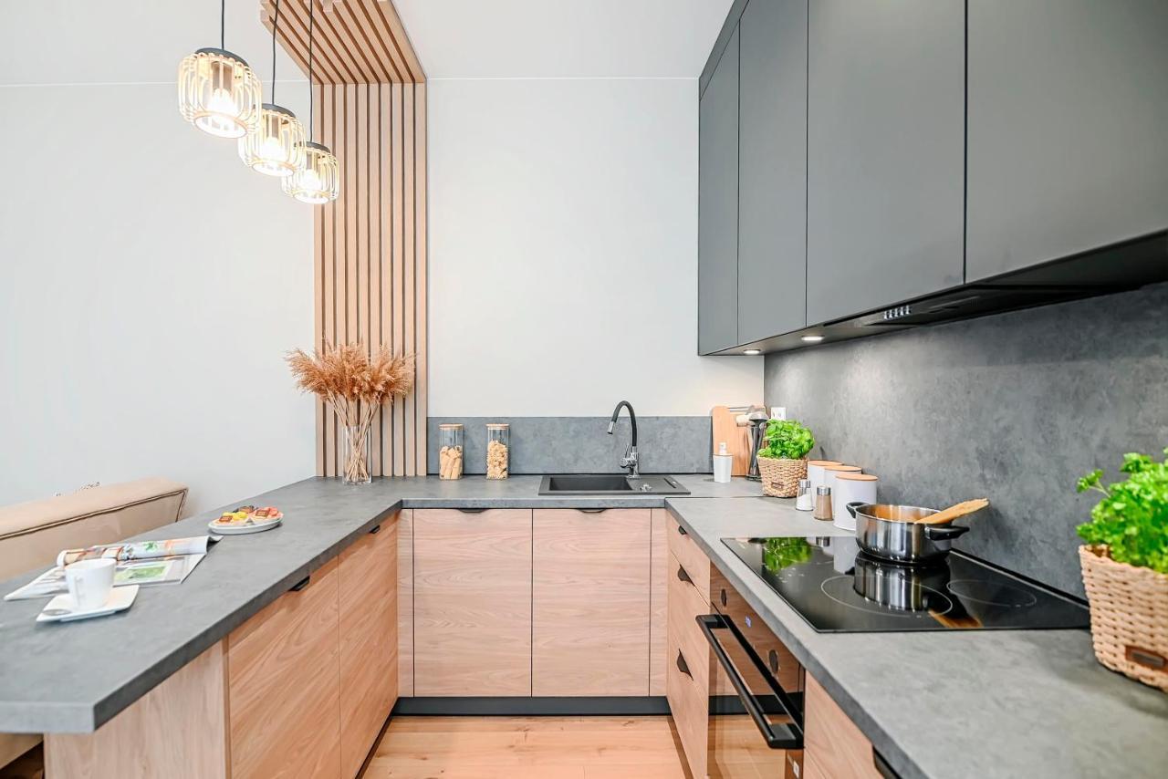 Apartamenty Warzywna 莱什诺 外观 照片