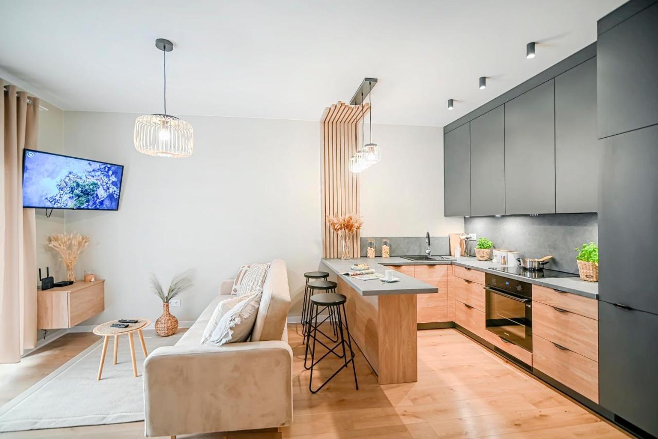 Apartamenty Warzywna 莱什诺 外观 照片