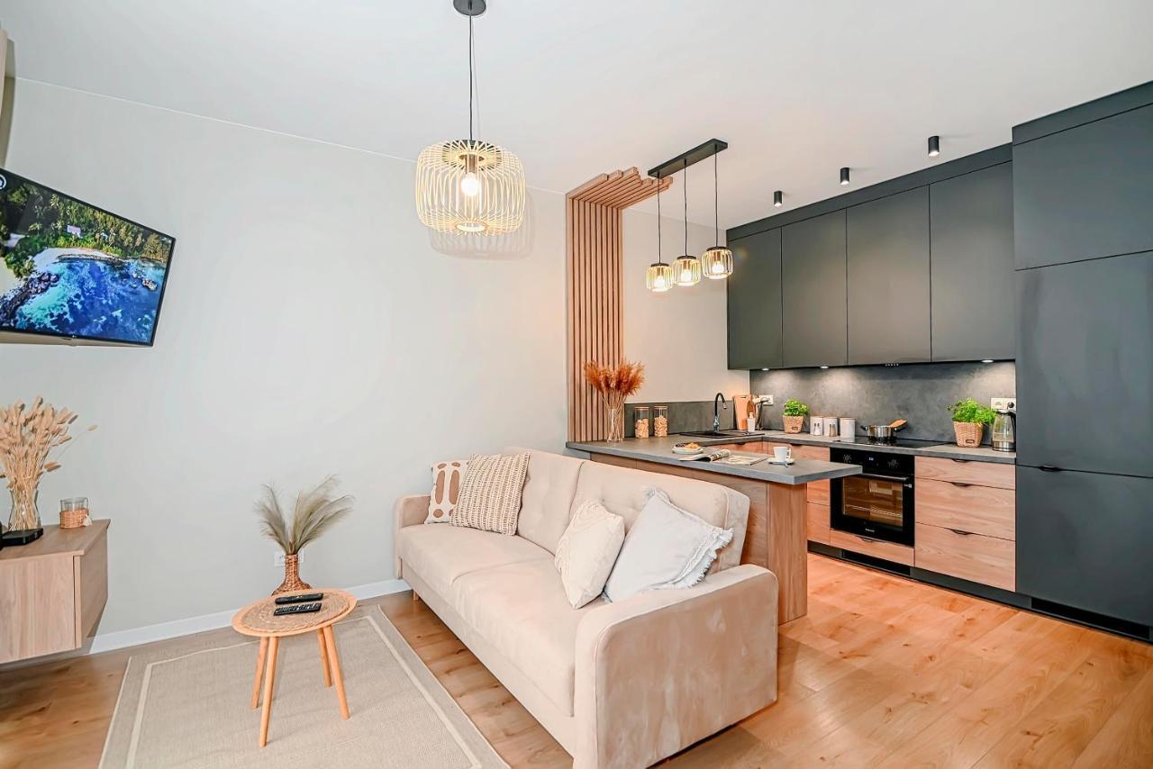 Apartamenty Warzywna 莱什诺 外观 照片